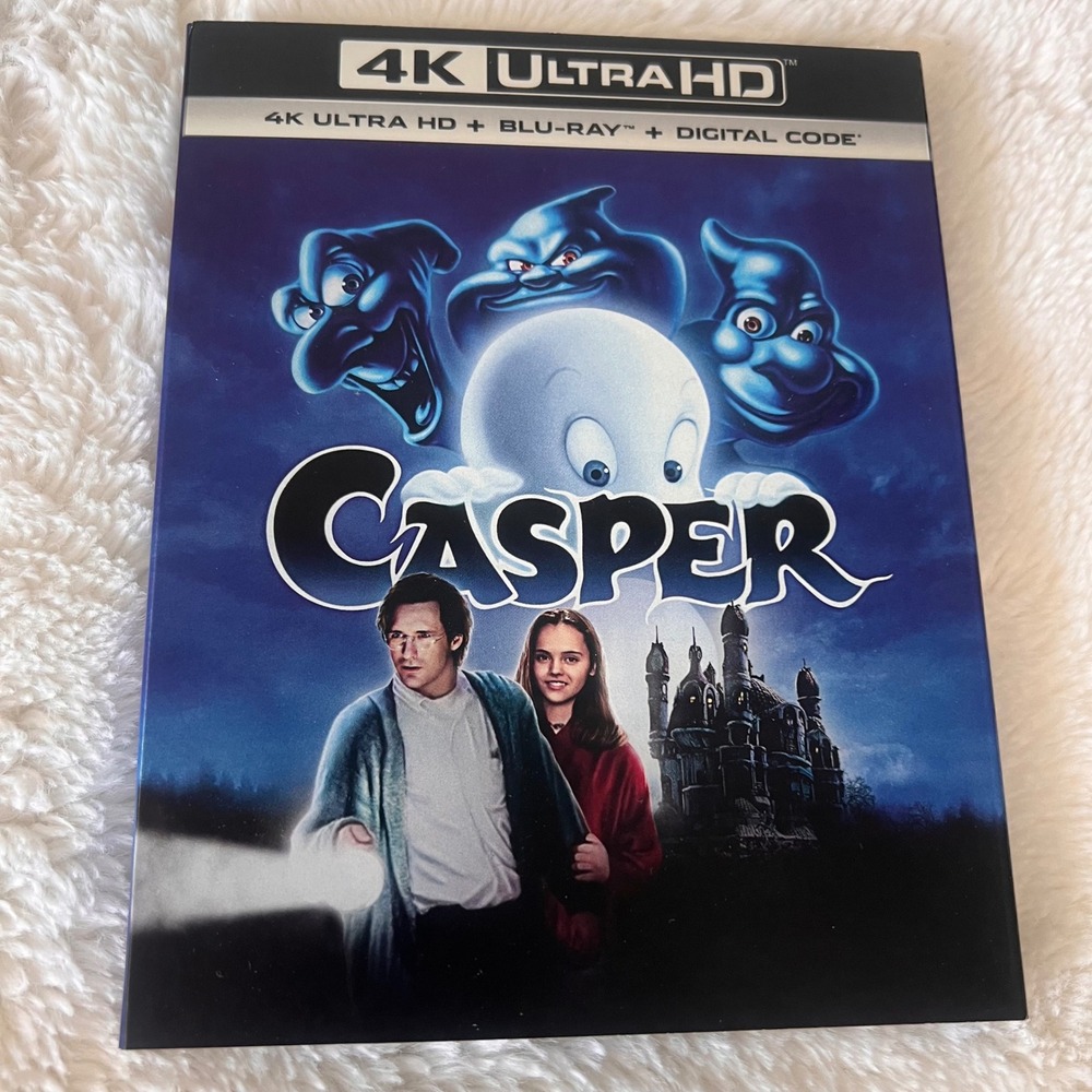 Casper 4K Ultra HD Blu Ray Digital Code New Movie Film